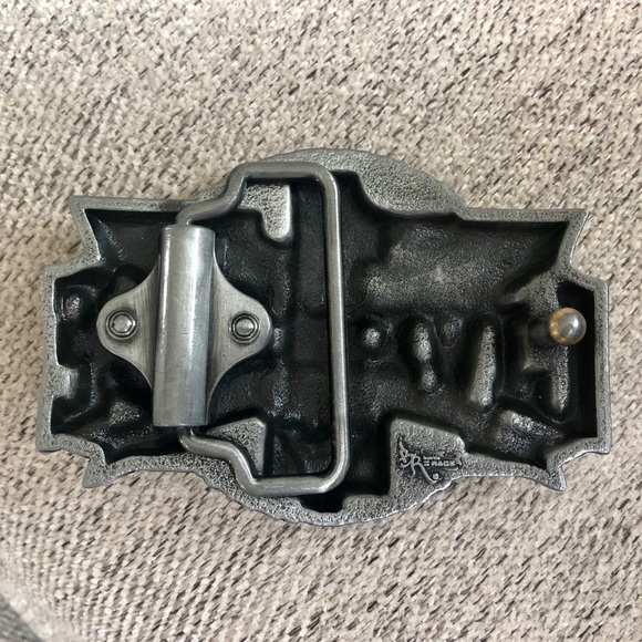 Live to Ride Belt Buckle - Picture 2 of 2